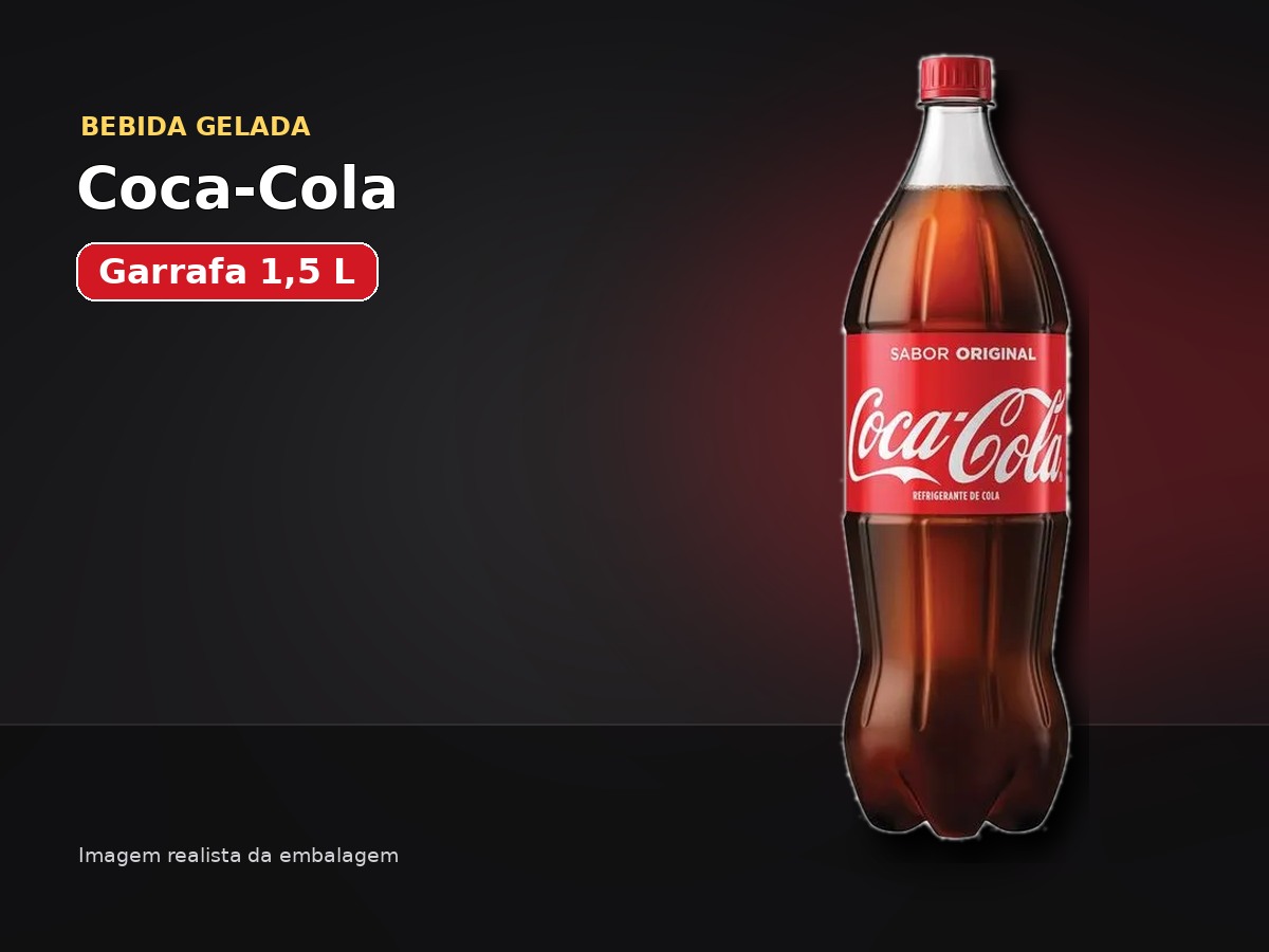 Coca-Cola 1,5L Mega Massa
